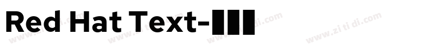Red Hat Text字体转换